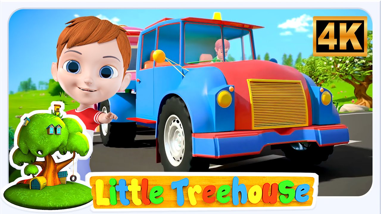 Wheels On the Tow Truck & More Vehicle Songs for Kids