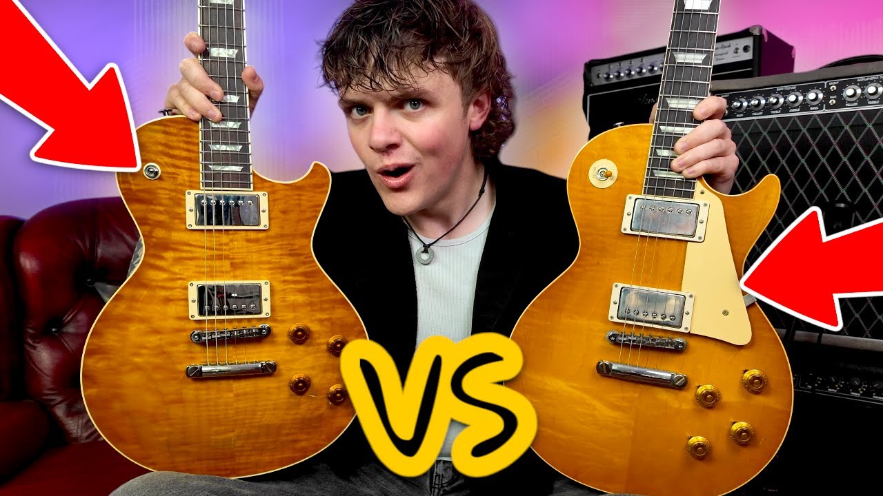 Suhr Aura против Gibson Les Paul!