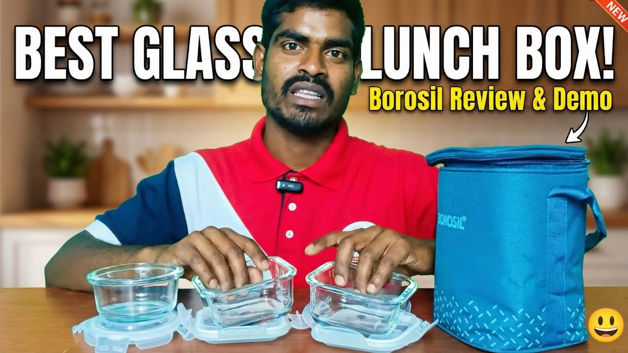 Borosil Glass Lunch Box Review 2026 | Best Office Tiffin Hai Kya? Rishimart.com