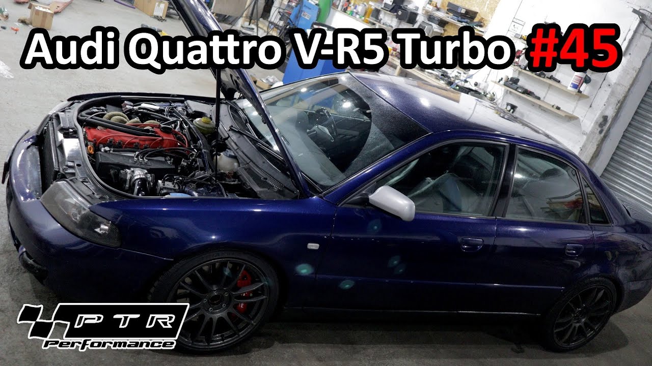 👉 AUDI QUATTRO VR5 TURBO cz.45 / update projektu , test drogowy, dodatkowe modyfikacje ...