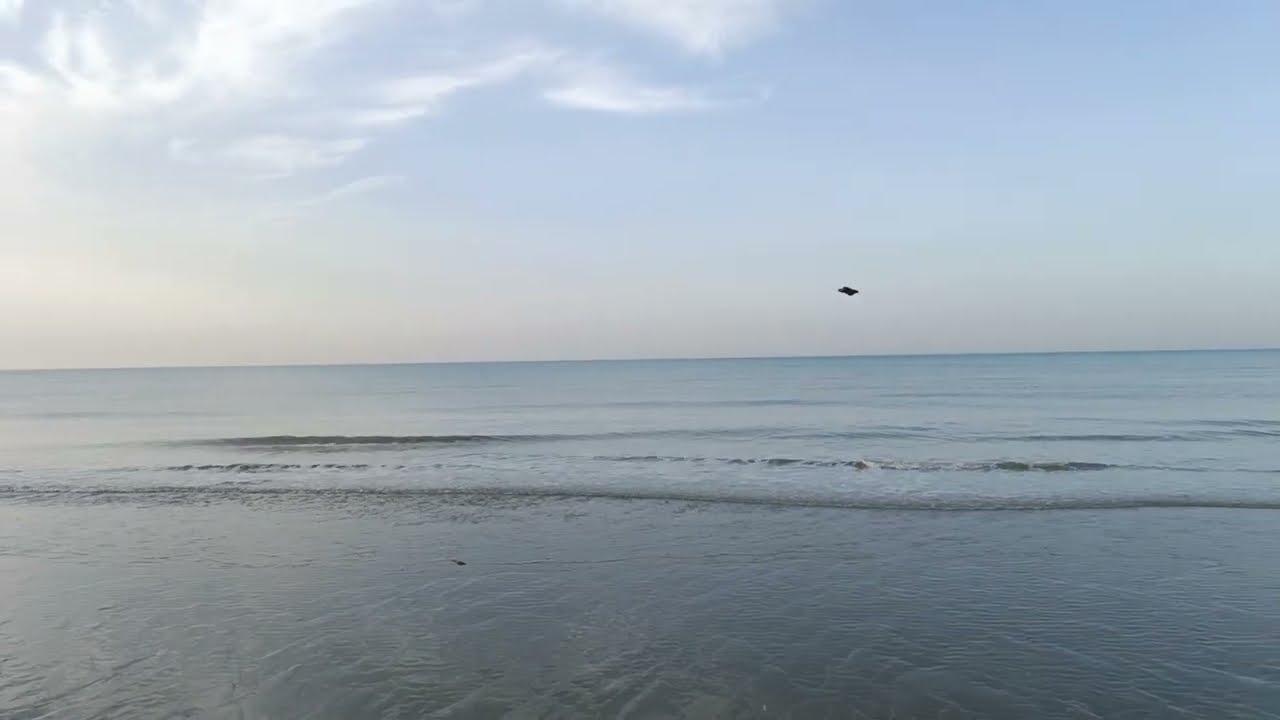 Plage Dunkerque Nord-Pas-de-Calais ASMR Relax fall asleep listening waves sounds - DJI Osmo Mobile 6