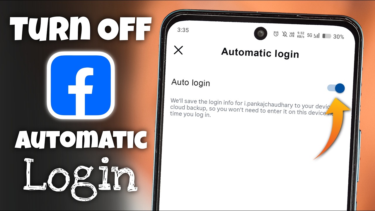 How to Turn Off Automatic Login on Facebook 2026 | Facebook Auto Login Problem