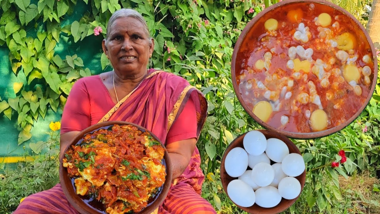 Eggs Curry Recipe ⁠|⁠| Tandoori Style Spicy Egg Tomato Curry ⁠|| Farmers Kitchen
