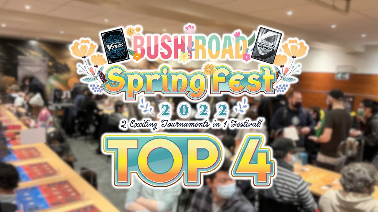 BSF 2022 Antwerp Cardfight!! Vanguard Premium & Standard Top 4
