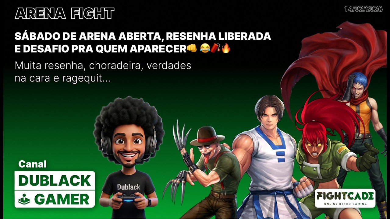 Sábado de Arena aberta, resenha liberada e desafio pra quem aparecer👊 😂🧨🔥