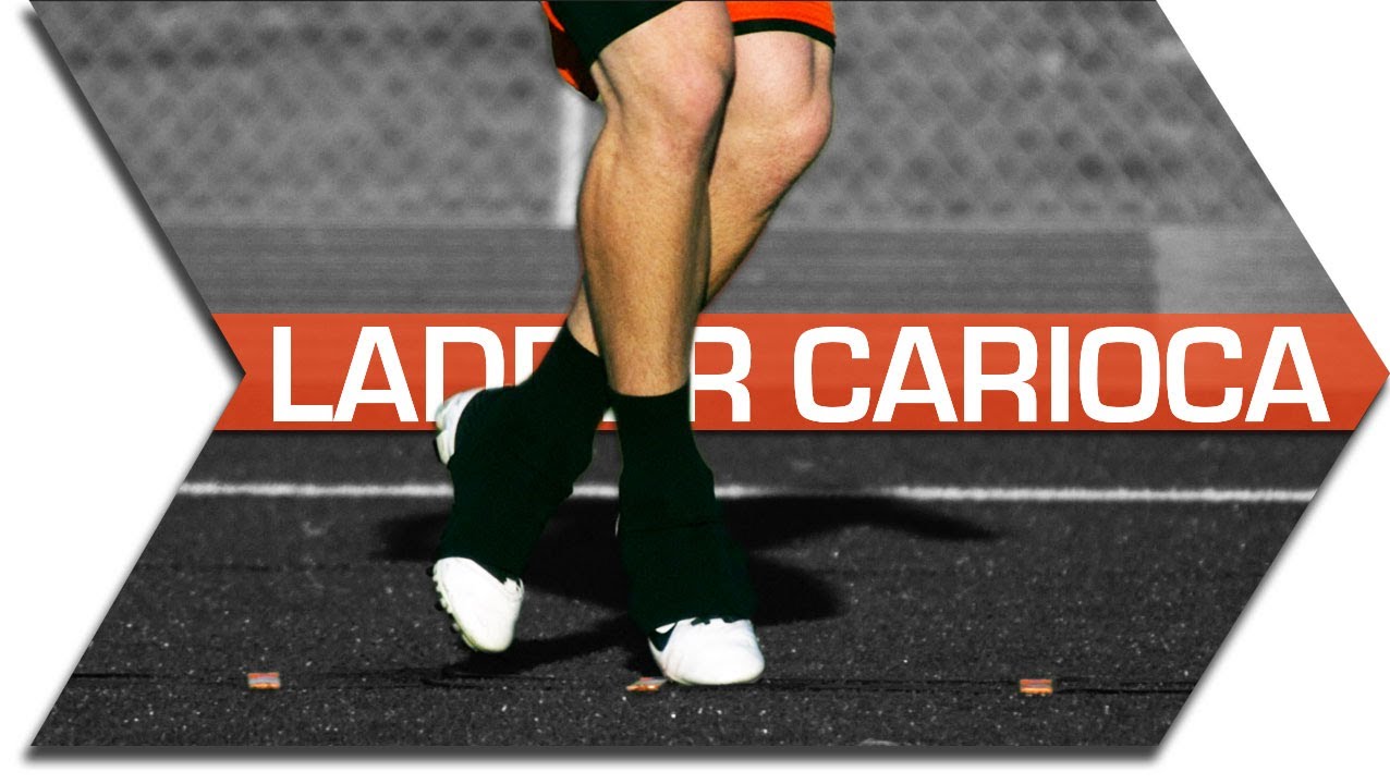 CARIOCA - SPEED & AGILITY LADDER DRILLS - FOOTWORK, QUICKNESS & SPEED TRAINING DRILL