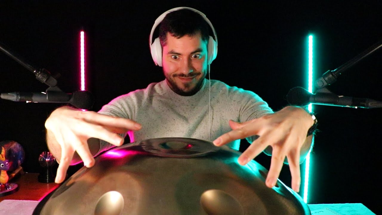 ASMR Tapping ULTRA RAPIDE sur Handpan