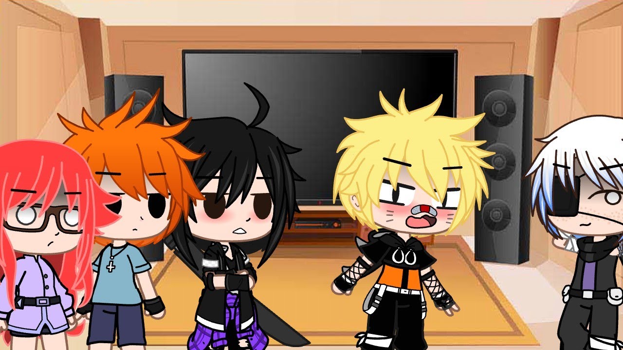 Time Taka e Naruto reagindo a Sasunaru (Gacha Club) Parte 2