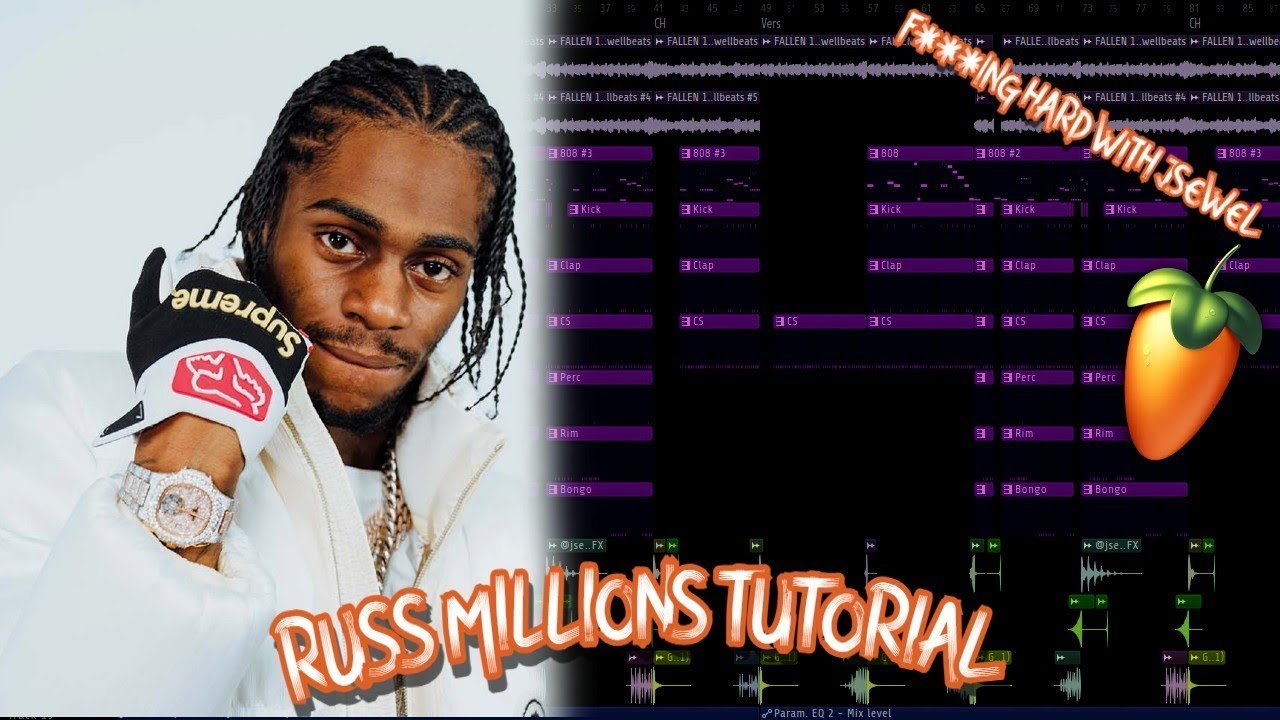 [FREE FLP] Beat Making | Russ Millions Drill Tutorial With JSEWEL⚠️🔥