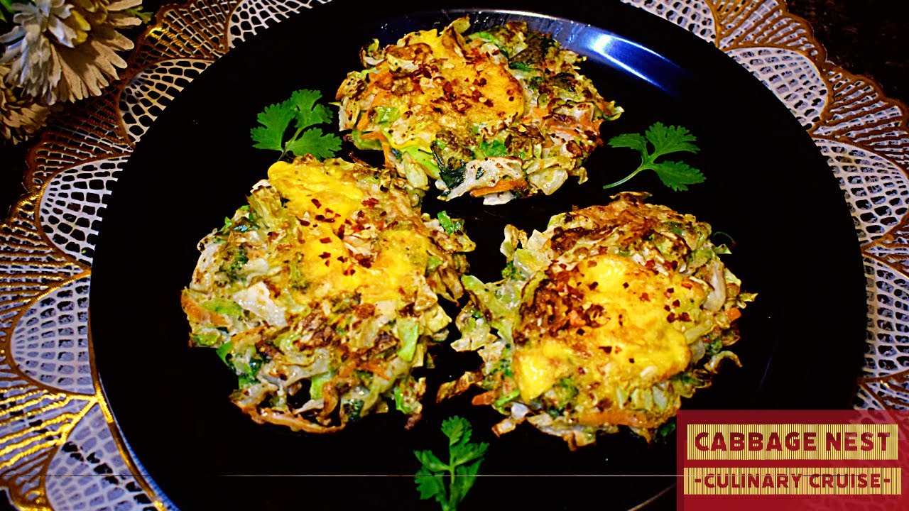 Cabbage Nest 🪺 I বাচ্চাদের টিফিনে বা ডিনারে তৈরি করুন বাঁধাকপির নেস্ট। নতুন রেসিপি| Culinary Cruise