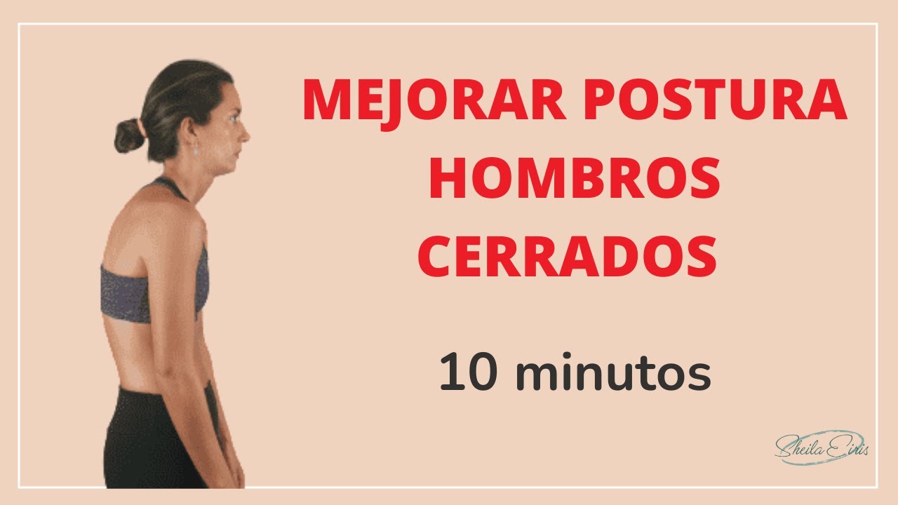 Mejora la POSTURA de HOMBROS con 10 min al día (entreno con banda elástica)