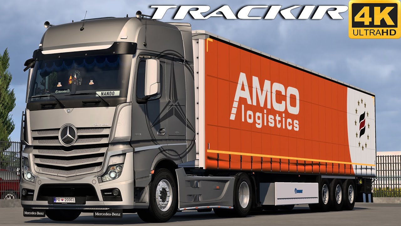 [TS-PC] ETS2 4K | SLOVAKIA VIP MAP | ACTROS MP4 1853 | NITRA 🇸🇰 -  ZVOLEN 🇸🇰
