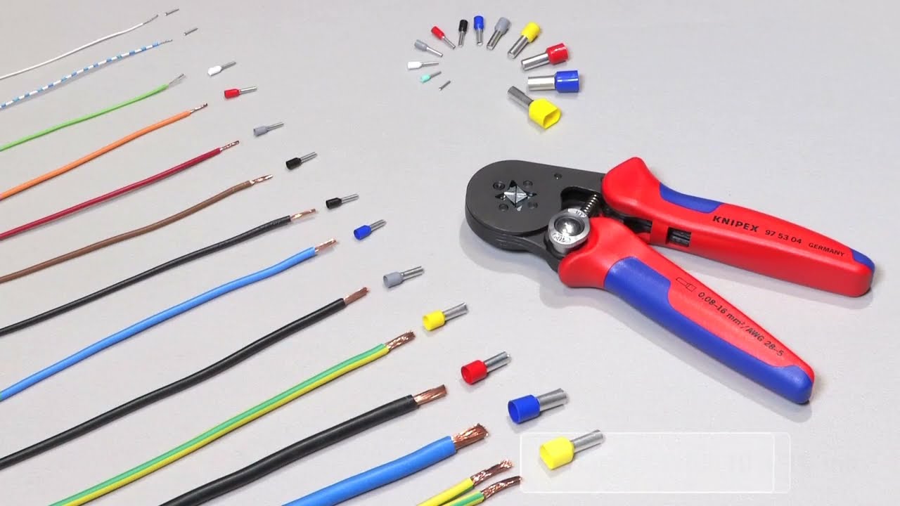 Die Knipex 97 53 04 Crimpzange