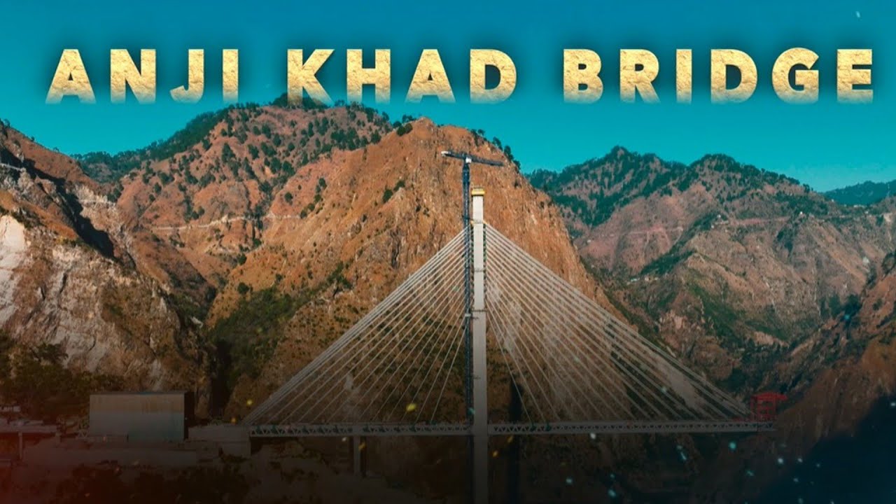 Anji Khad Bridge Indian Railways First Cable Stayed Bridge