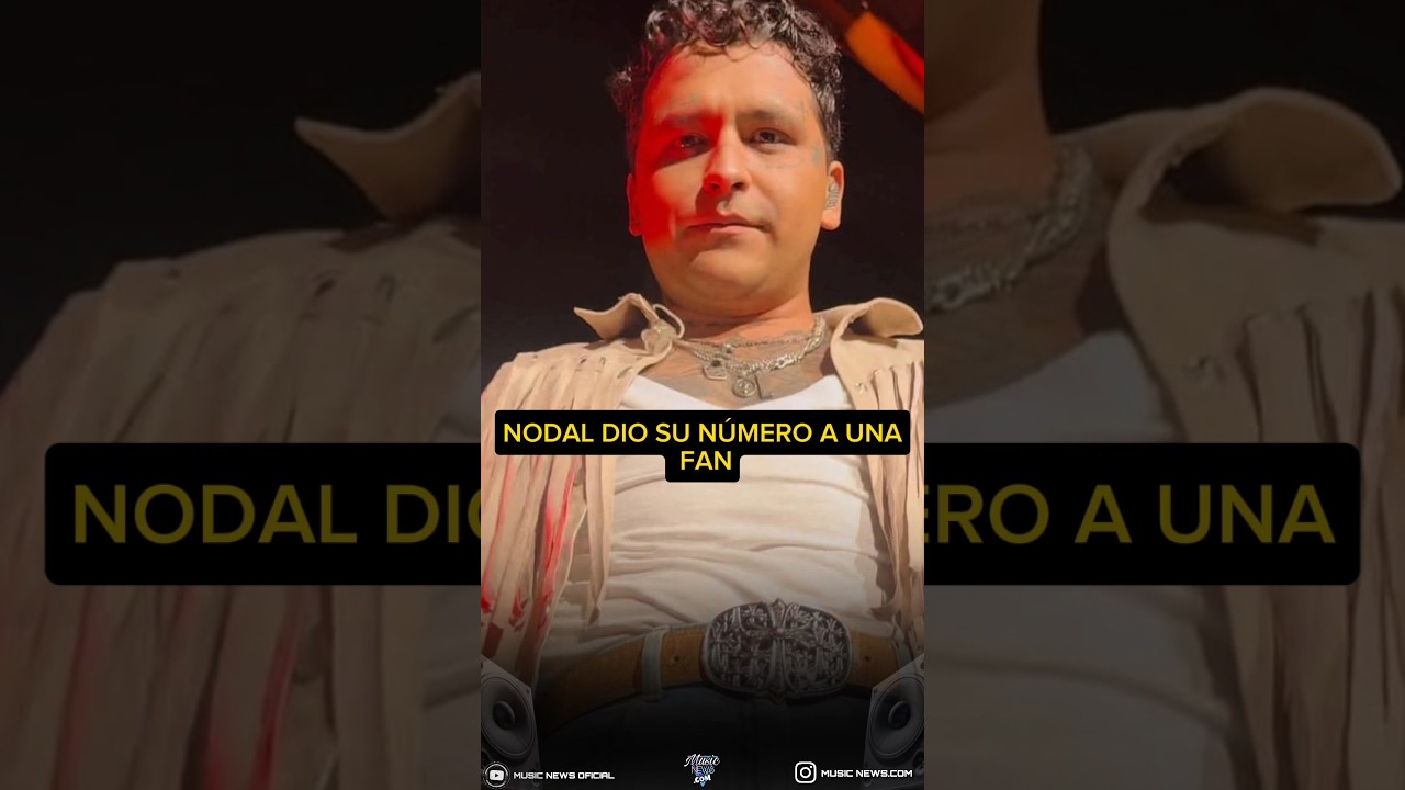 NODAL DA NUMERO A FAN #christiannodal #reels #virals #viralvideo #angelaaguilar #viralreels
