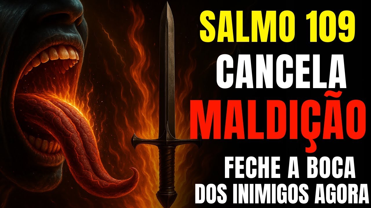 Salmo 109, 7 vezes CANCELE toda maldição e inveja feche a boca dos seus inimigos AGORA