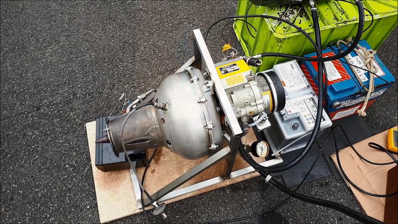 WR24-7 Jet Engine Microturbine Quick Test