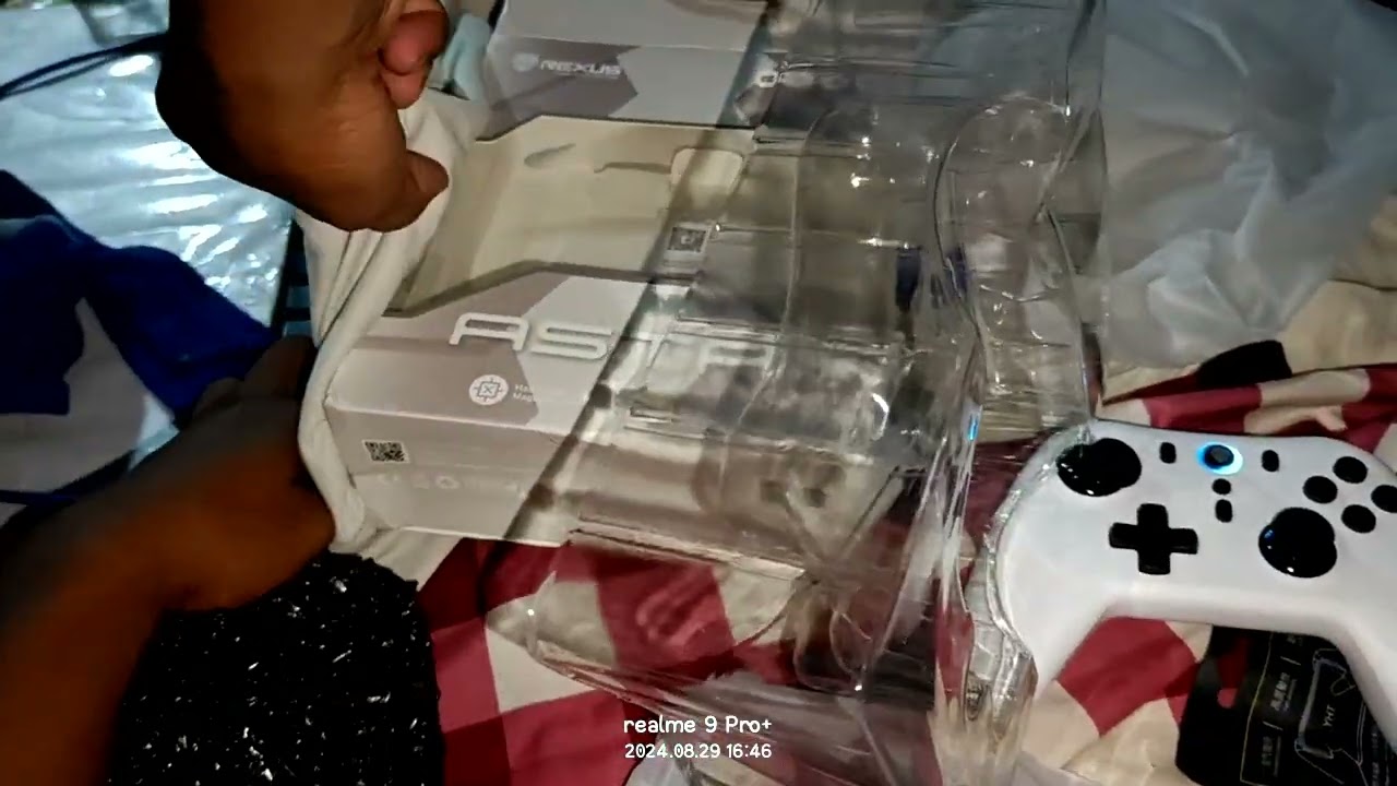 unboxing gamepad rexus Asta g150