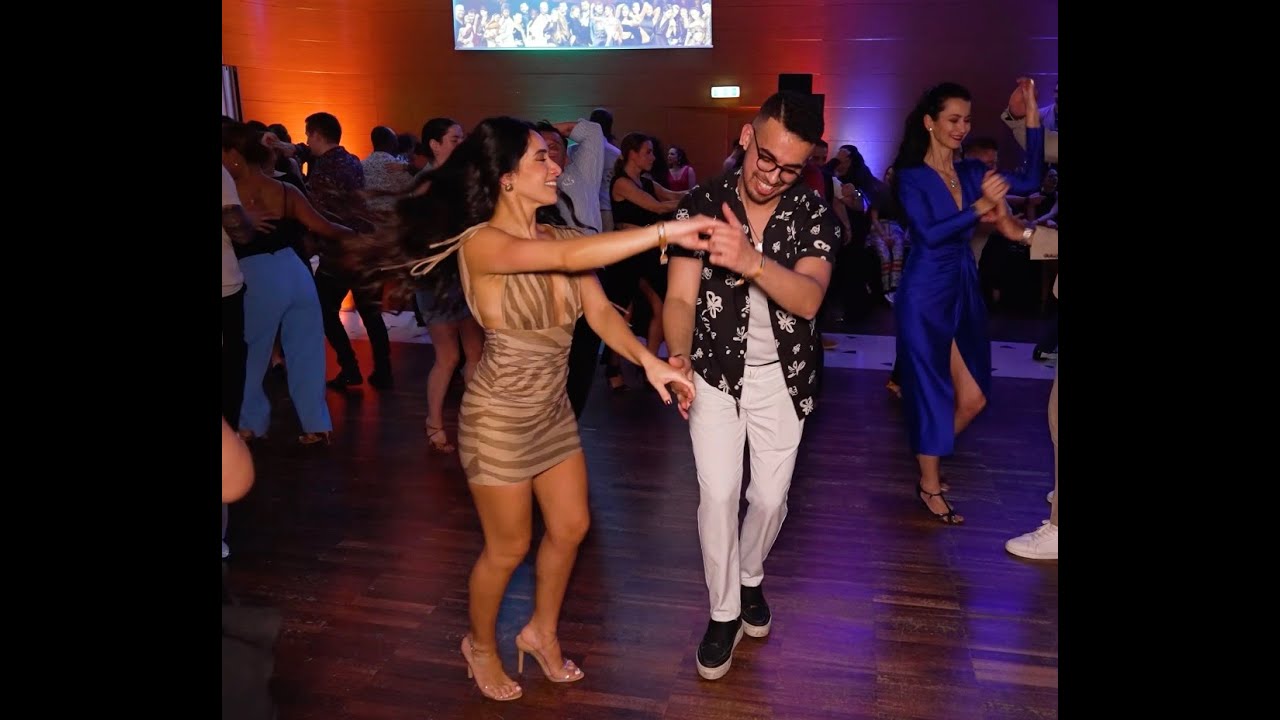Mambo Social Dancing Live 2 Mambo Budapest - Michelle Morales and Abdati