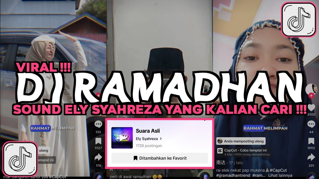 DJ RAMADHAN || RAHMAT MELIMPAH DAMAINYA KU RASAKAN VERSI SLOWED + REVERB VIRAL TIKTOK 2024