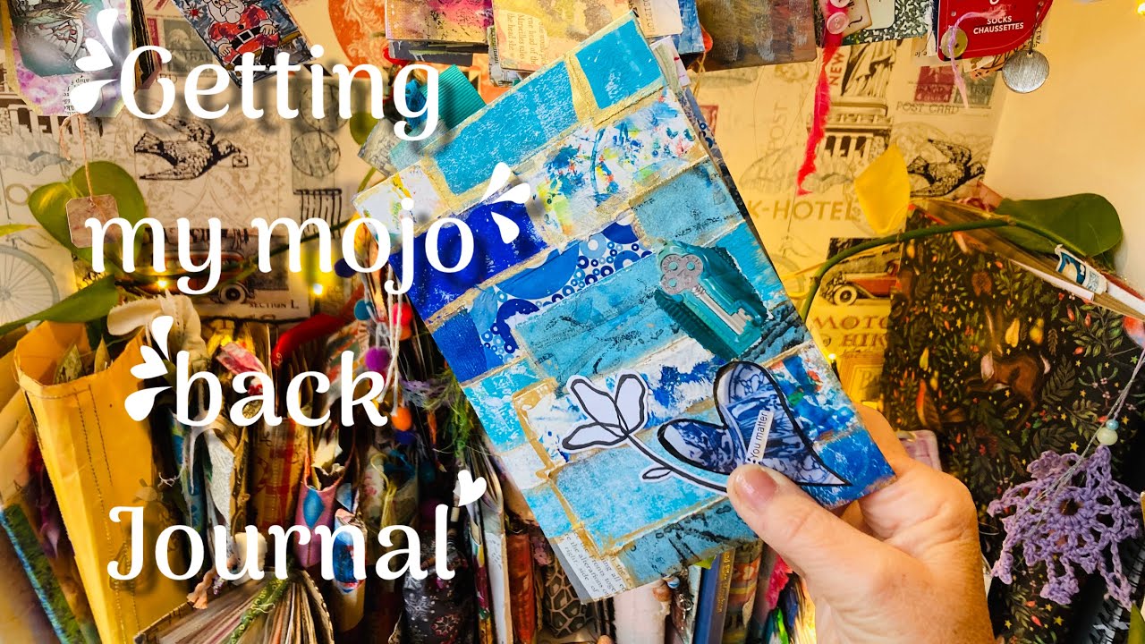 Junk journal flip #mindful journaling  let’s make one too #flipthroughfriday