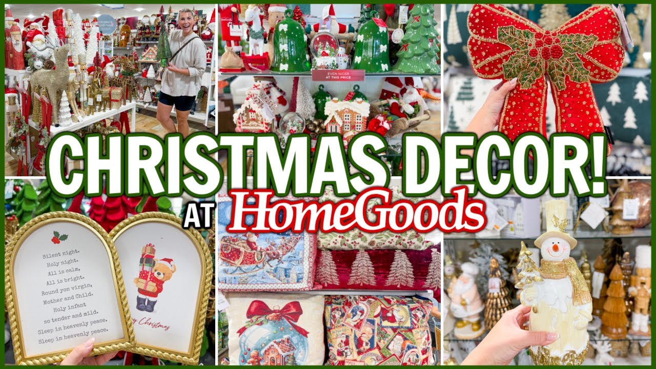 😱 РОЖДЕСТВЕНСКИЙ ДЕКОР ОТ HOMEGOODS УЖЕ ЗДЕСЬ!! 🎄 НОВИНКА 2025 ГОДА: Рождественский декор на любо...