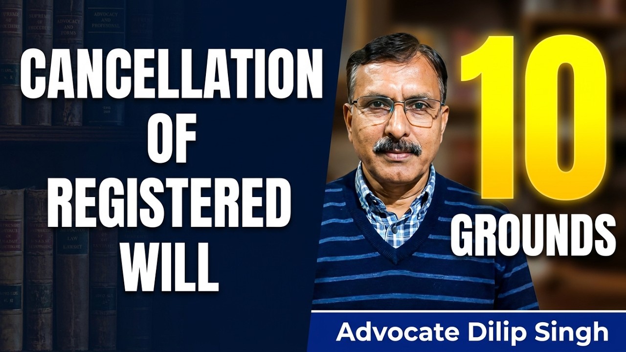 Will Part-15:अदालत में वसीयत को चुनौती देने के लिए क्या है  महत्वपूर्ण बातें (Will) (Dec 2021)