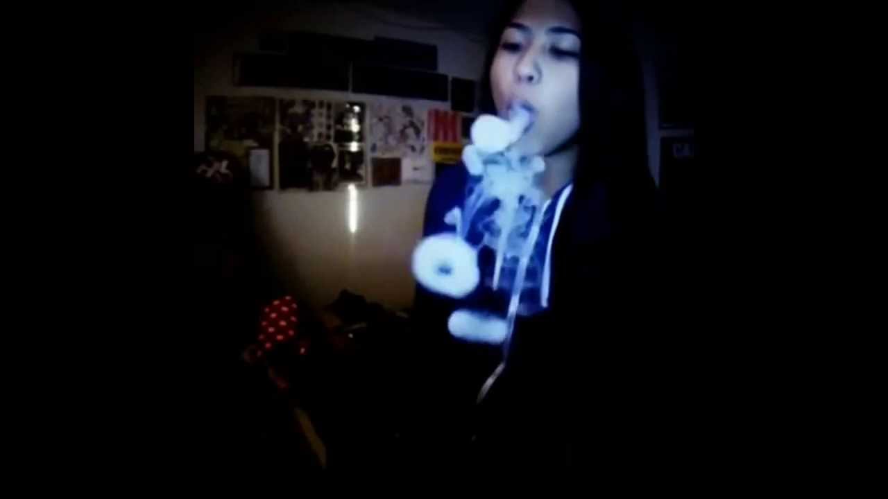 Asian Girl Has Smoke Trick Skills Cool Vine