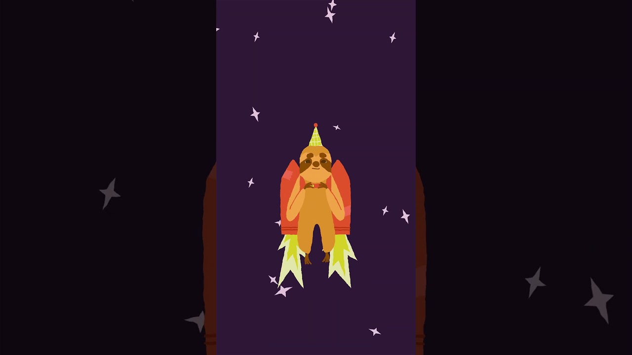 Rocket Sloth #shorts