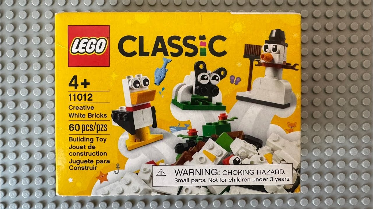 Lego Classic White Bricks #lego #legobuild #legoclassic 