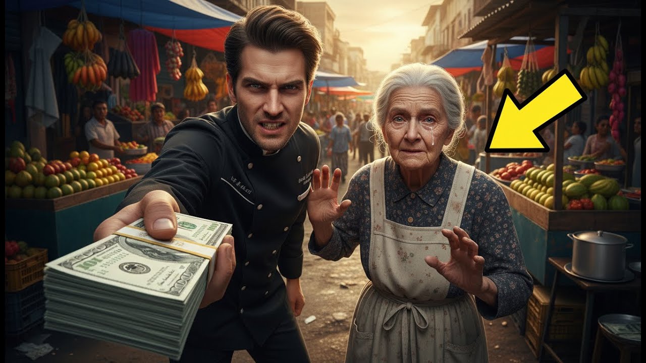 CHEF MILLONARIO HUMILLA A SU POBRE ABUELA EN EL BARRIO PERO AL FINAL LA VERDAD...