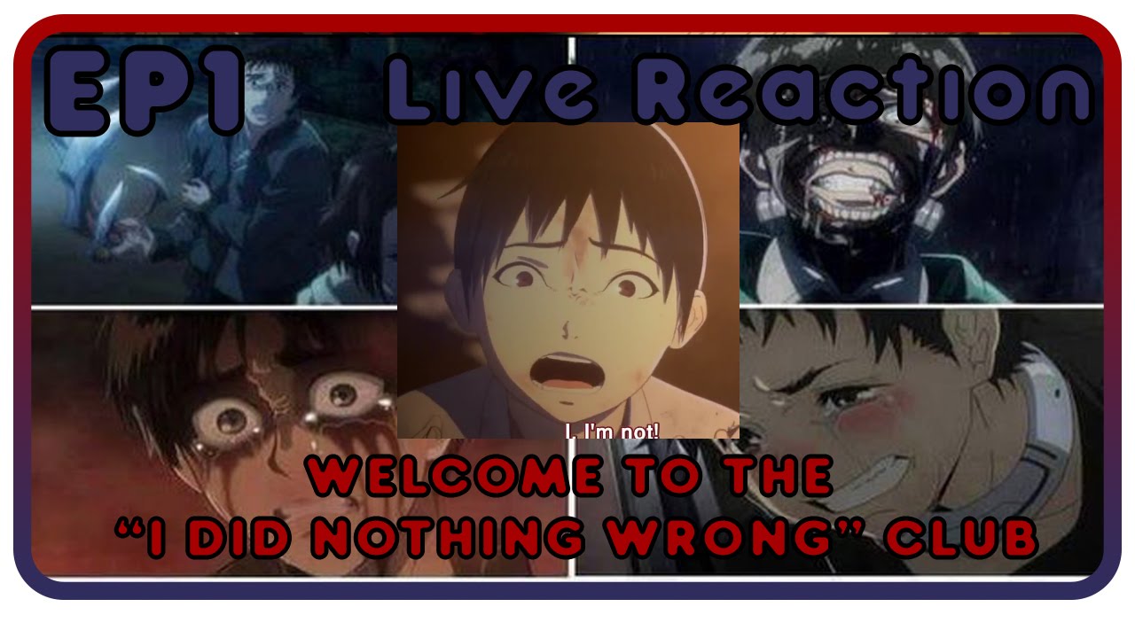 Ajin - Episode 1 [Live Reaction/Commentary] 
