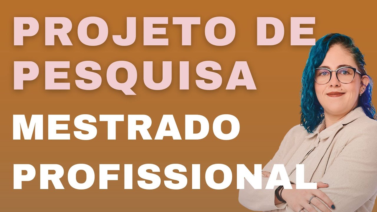 Projeto de pesquisa no Mestrado Profissional: saia da página em branco!