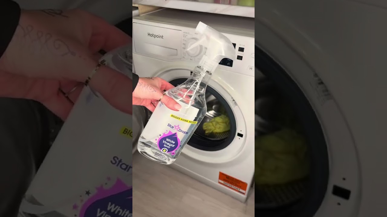 Washing machine clean 🧼 