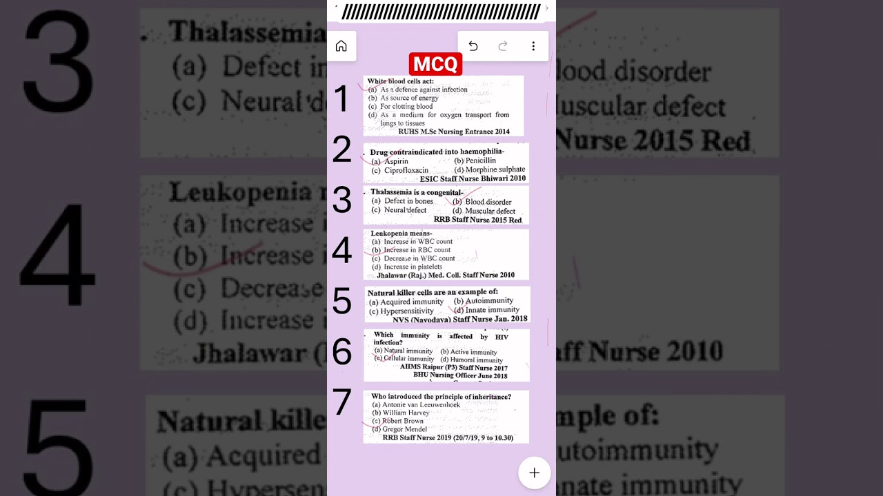 Esic | AIIMS | RRB Staff nurse | BHU nursing officer | imp questions previous year questions