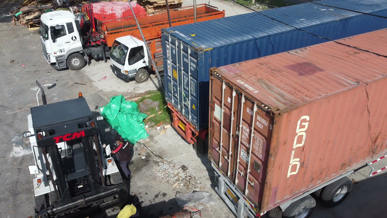 stuffing container for Mr Al-Samad (Part 2)  #metrologistics