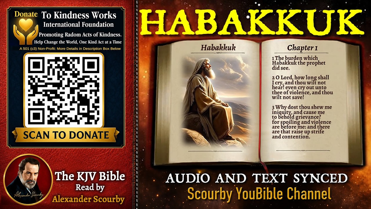 35 | Book of Habakkuk | Read by Alexander Scourby | The GREATEST VOICE Ever Recorded!
