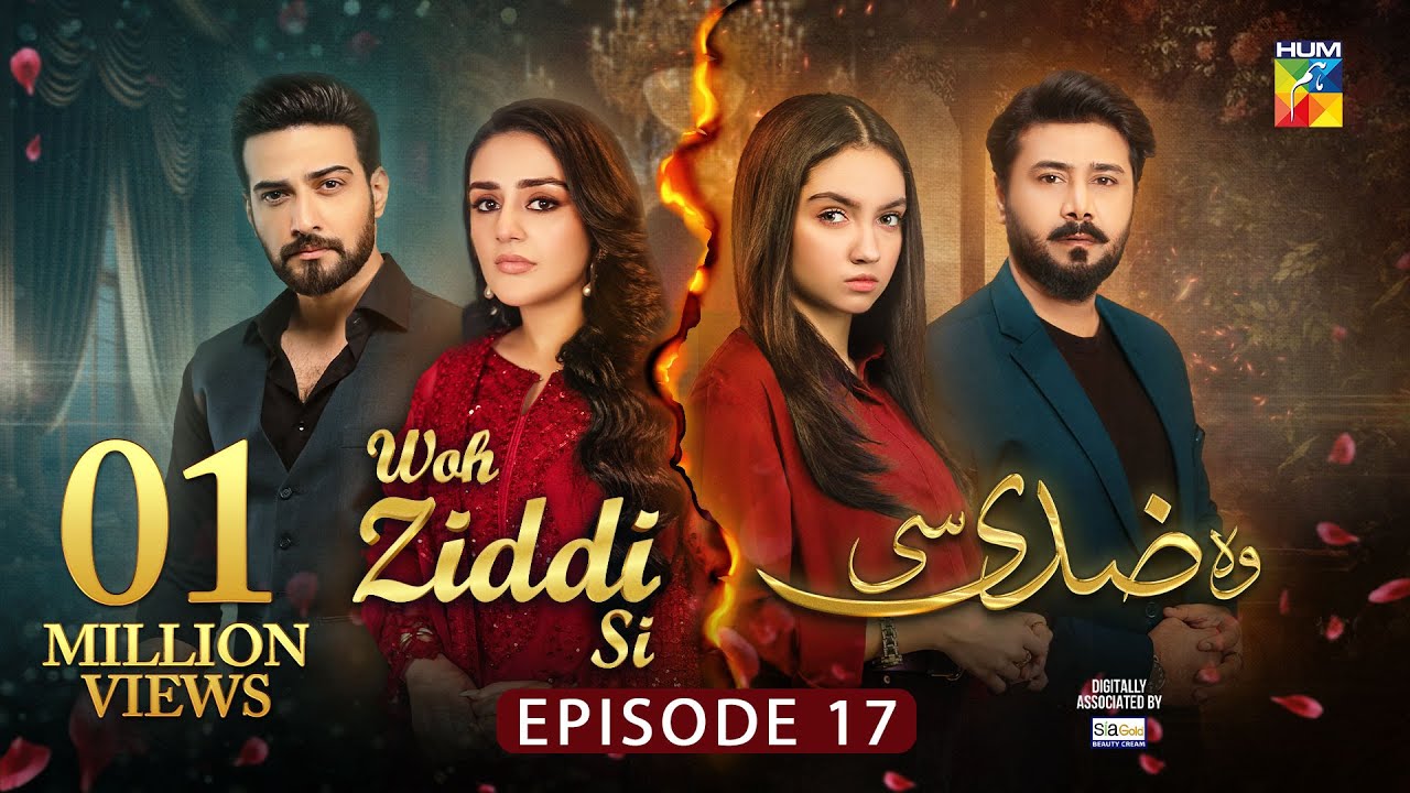 Woh Ziddi Si - Episode 17 - 2nd Nov 2024 [ Aina Asif & Shazeal Shaukat ]  SIA BEAUTY CREAM - HUM TV