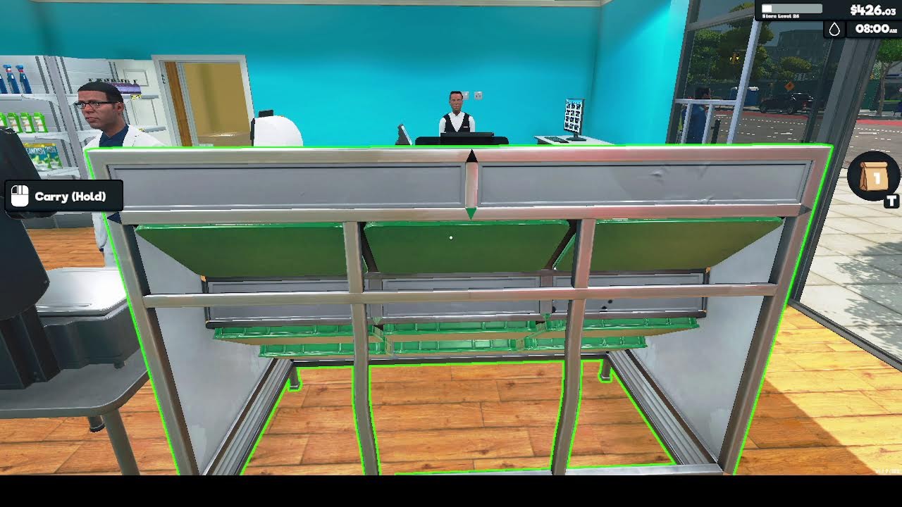 Supermarket simulator