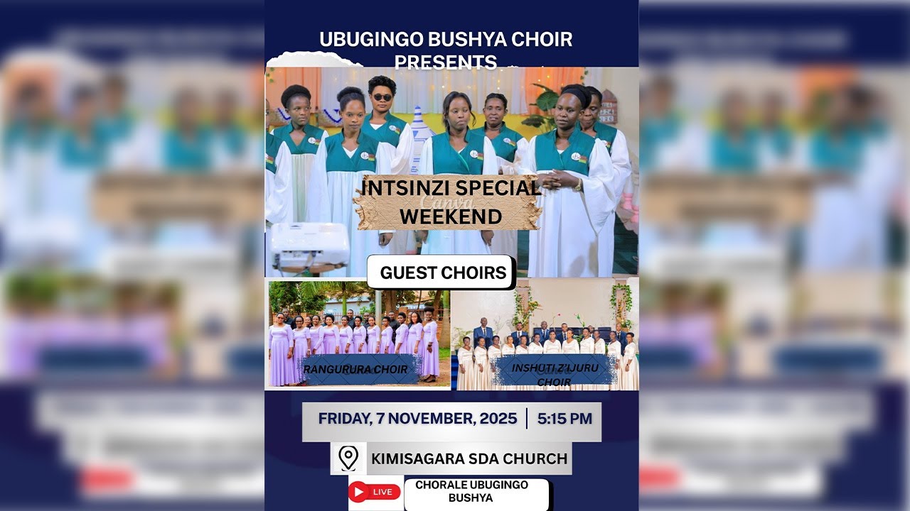 INSTINZI Special Weekend  with #Inshuti z'ijuru Choir and #Rangurura Choir