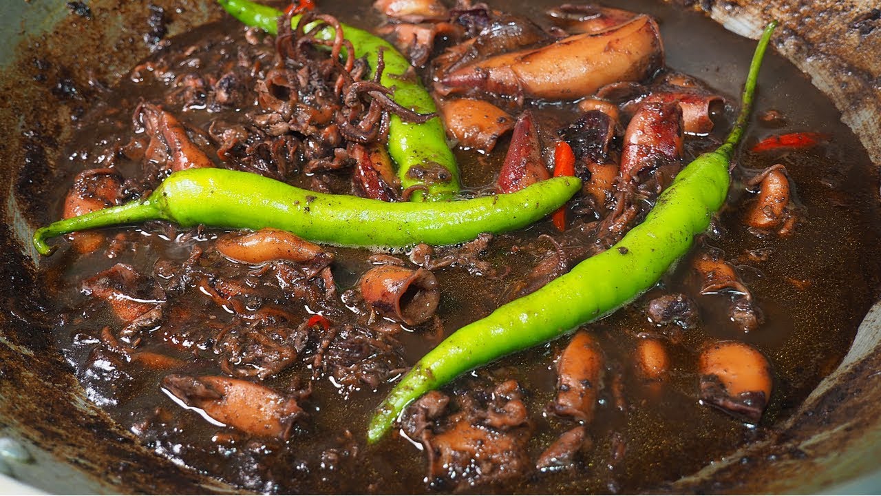 ADOBONG PUSIT | THE BEST ADOBONG PUSIT VERSION