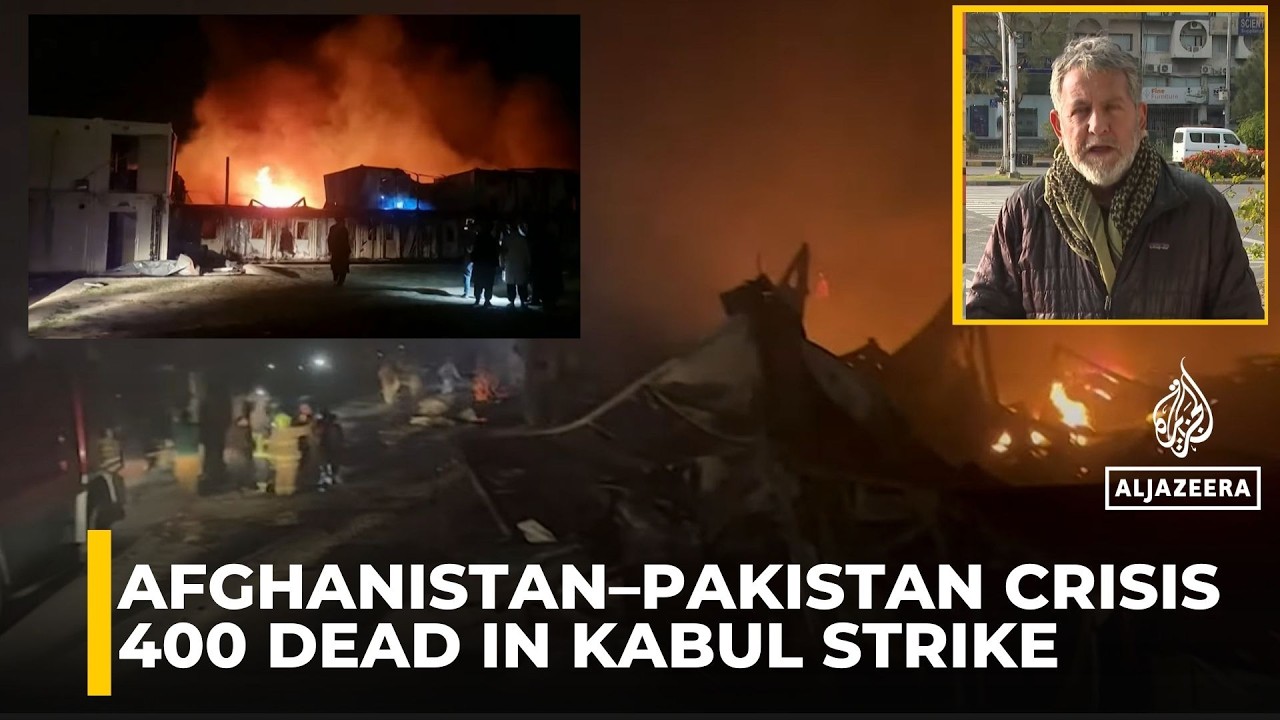 Pakistan airstrike in Kabul Kills hundreds, Afghanistan claims | Conflict escalates