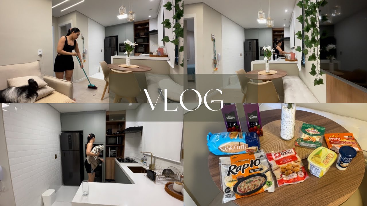 Vlog morando sozinha | Faxina no apê - Parte 2