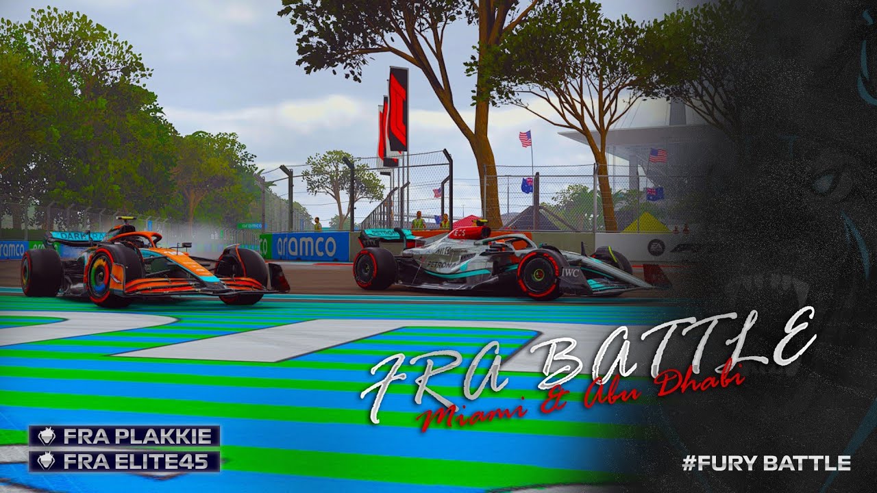 First F1 22 Online Battle against a future Esporter ➡️ FRA ELITE45 | FRA Esports #fury
