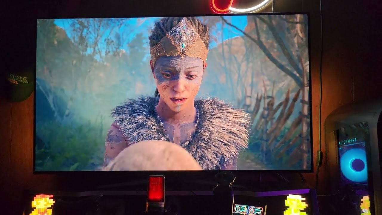 LG ultragear 48 inch 4k 137hz oled monitor with alienware r13 RTX 3090