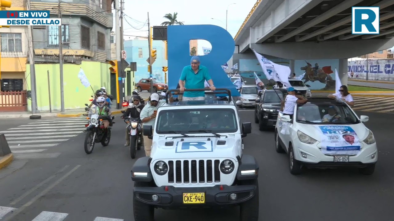 Gran caravana en el Callao