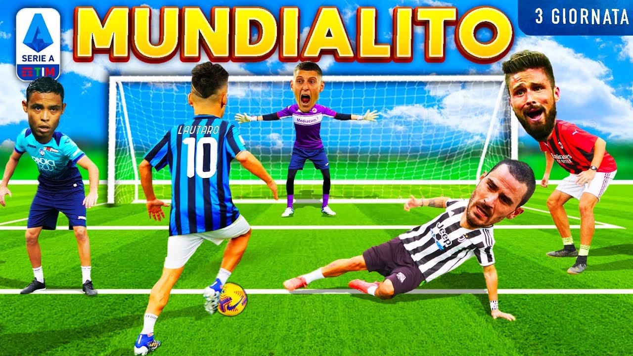 MUNDIALITO Challenge di SERIE A! Arriva GOLLINI (Portiere PRO)