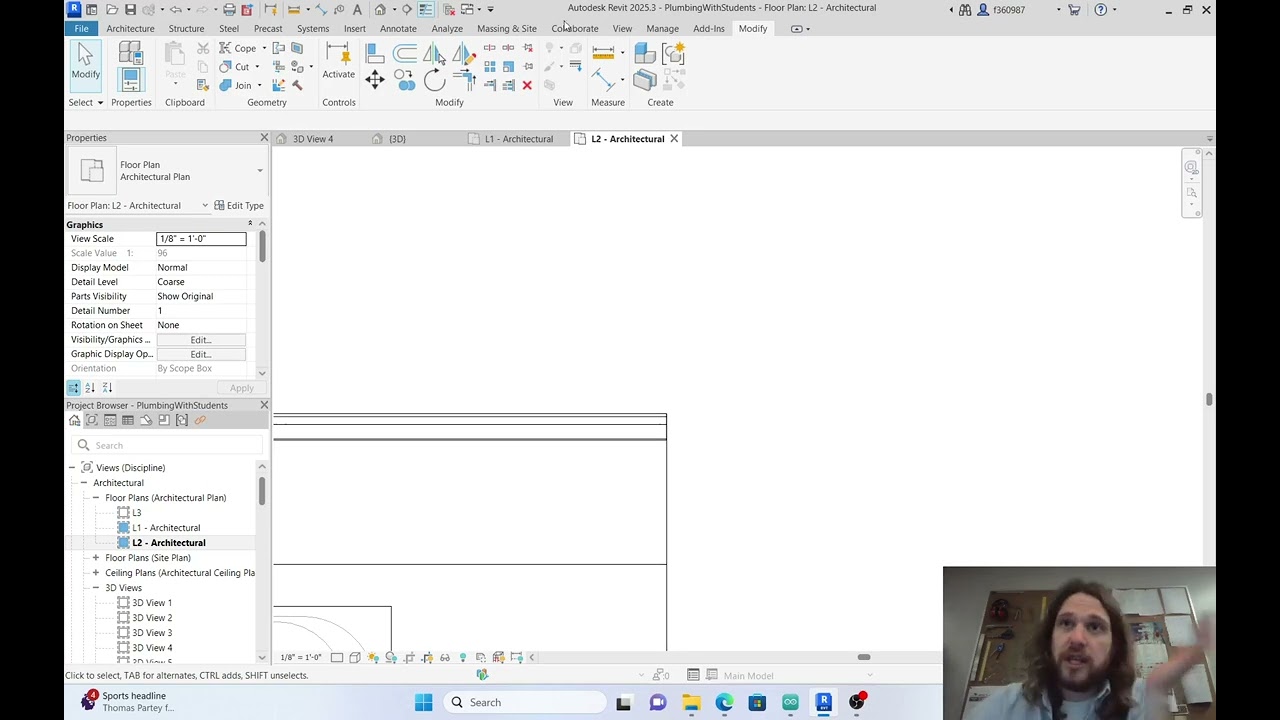 Drafting: Gutters and Downspouts in Revit
