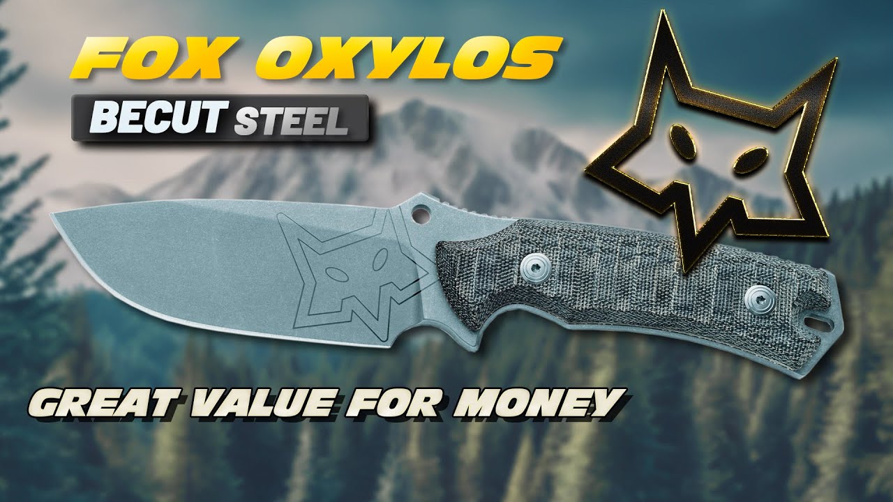Fox Knives Oxylos (Becut steel) for bushcraft