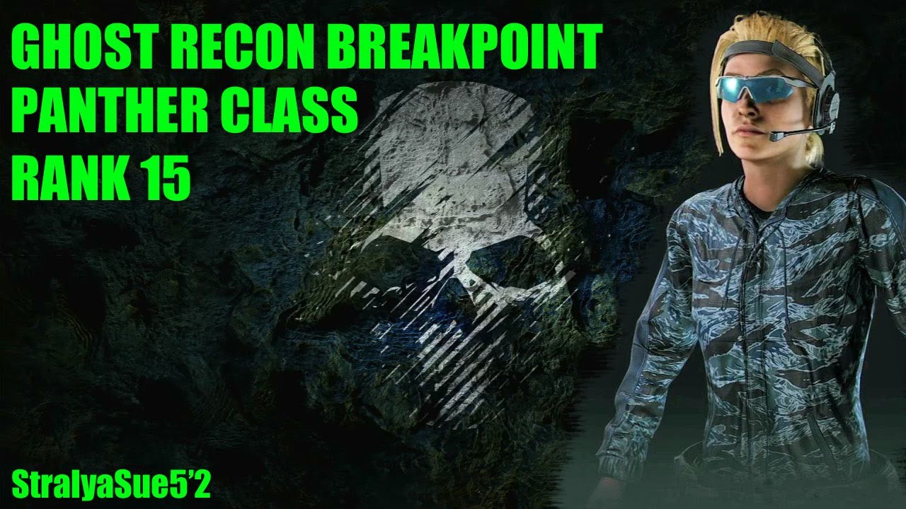 GHOST RECON BREAKPOINT PANTHER CLASS RANK15